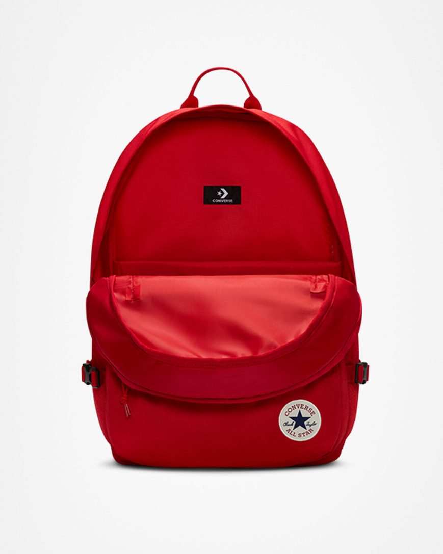 Mochilas Converse Em Linha Reta Edge Feminino Vermelhas | PT H0071P3